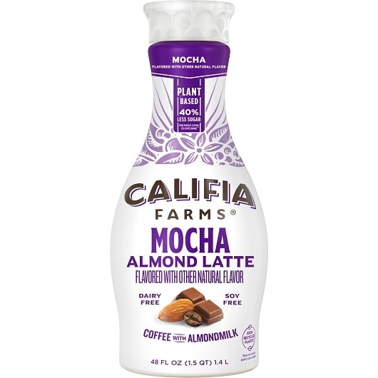 Califia Farms Mocha Almond Milk Latte, 48 Fluid Ounce -- 6 per case