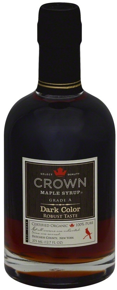 Crown Maple Dark Color Maple Syrup, 12.7 Fluid Ounce -- 6 per case