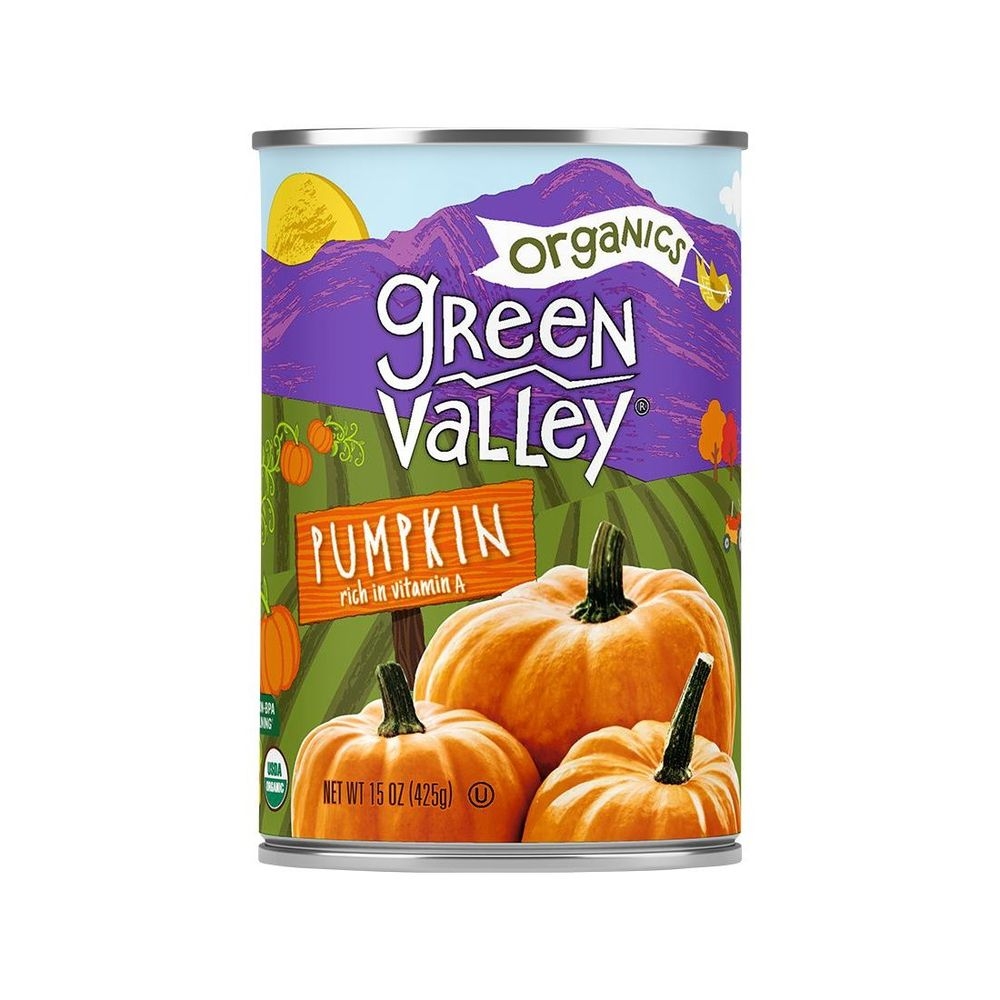 Green Valley Organics Pumpkin, 15 Ounce -- 12 per case
