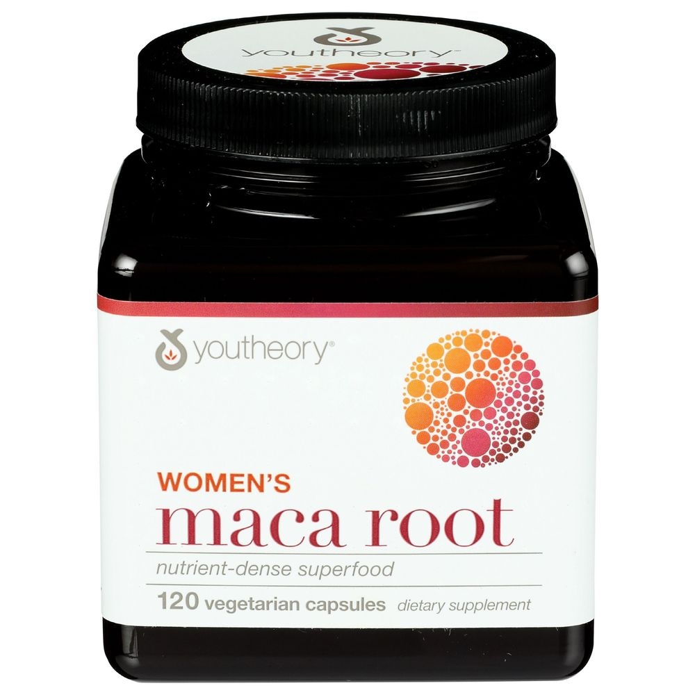 Youtheory Womens Maca Root Vegetarian Capsules, 120 count