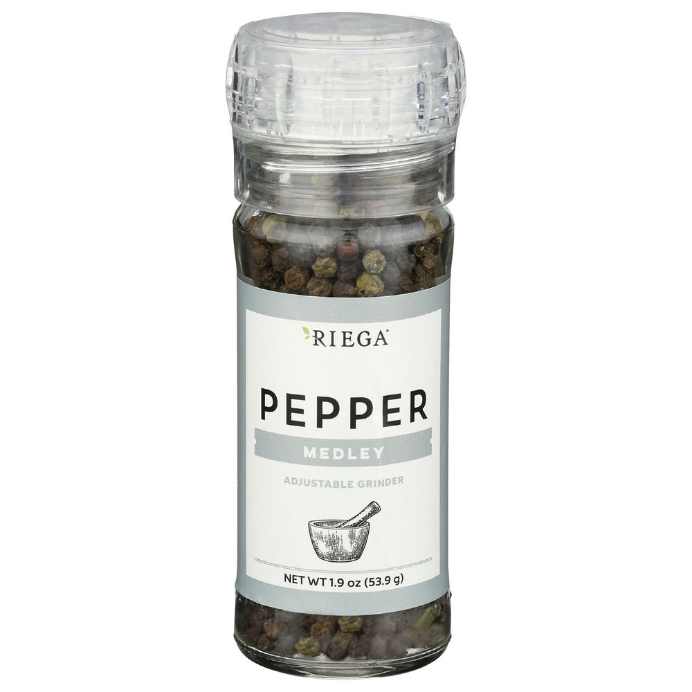 Riega Pepper Medley, 1.9 Ounce Grinder -- 8 per case