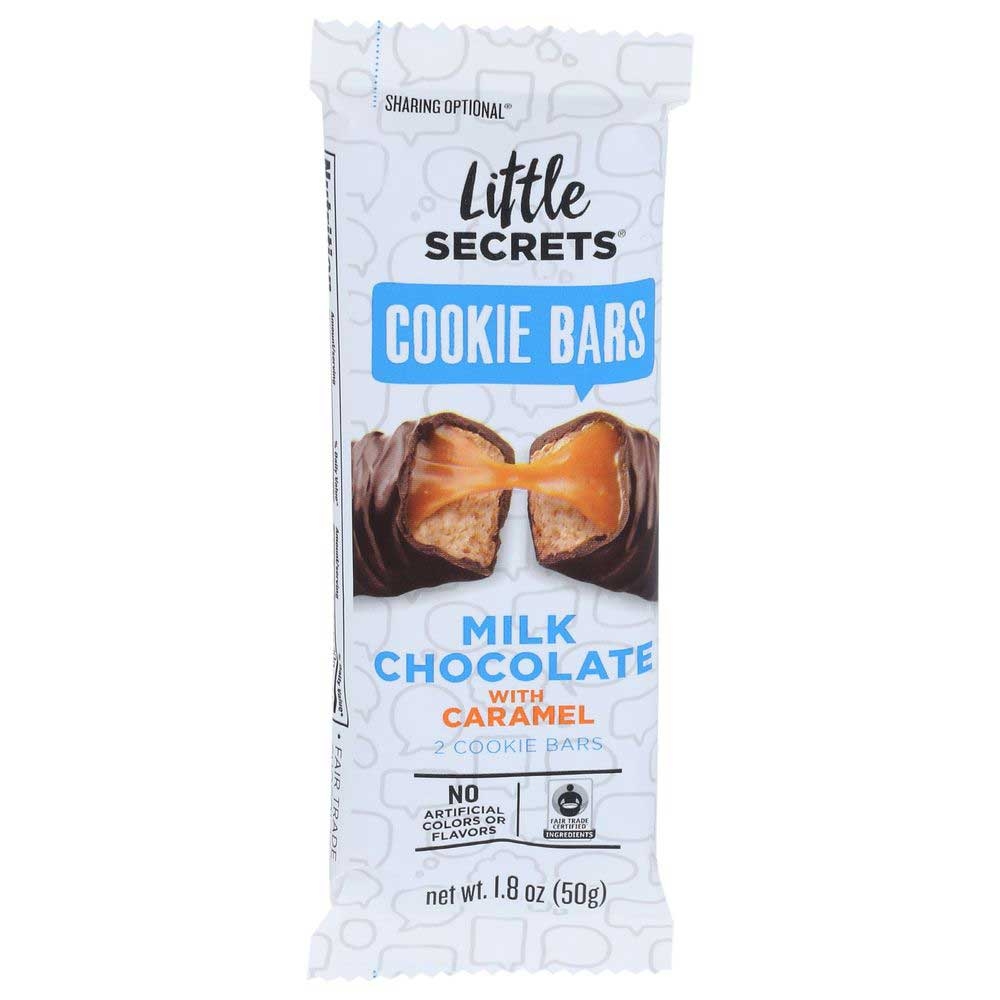 Little Secrets Milk Chocolate Caramel Cookie Bar, 1.8 Ounce -- 12 per case