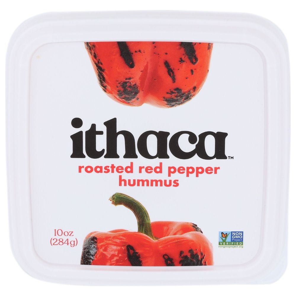 Ithaca Cold Crafted Roasted Red Pepper Hummus, 10 Ounce -- 6 per case