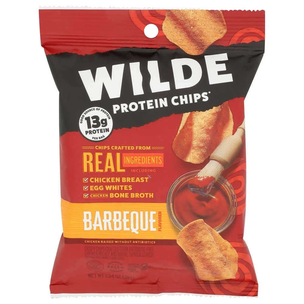 Wilde Barbeque Protein Chips, 1.34 Ounce -- 8 per case