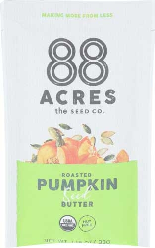 88 Acres Organic Roasted Pumpkin Seed Butter, 1.16 Ounce -- 10 per case