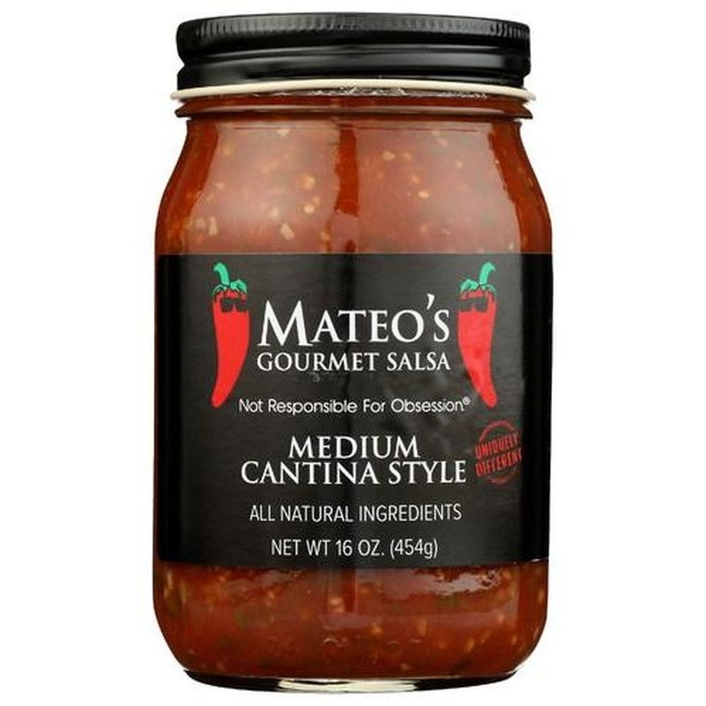Mateos Gourmet Cantina Style Salsa, 16 Ounce -- 6 per case