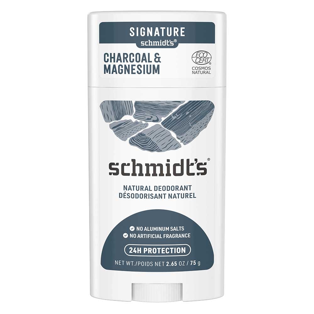 Schmidt's Charcoal Plus Magnesium Deodorant Stick, 2.65 Ounce -- 12 per case