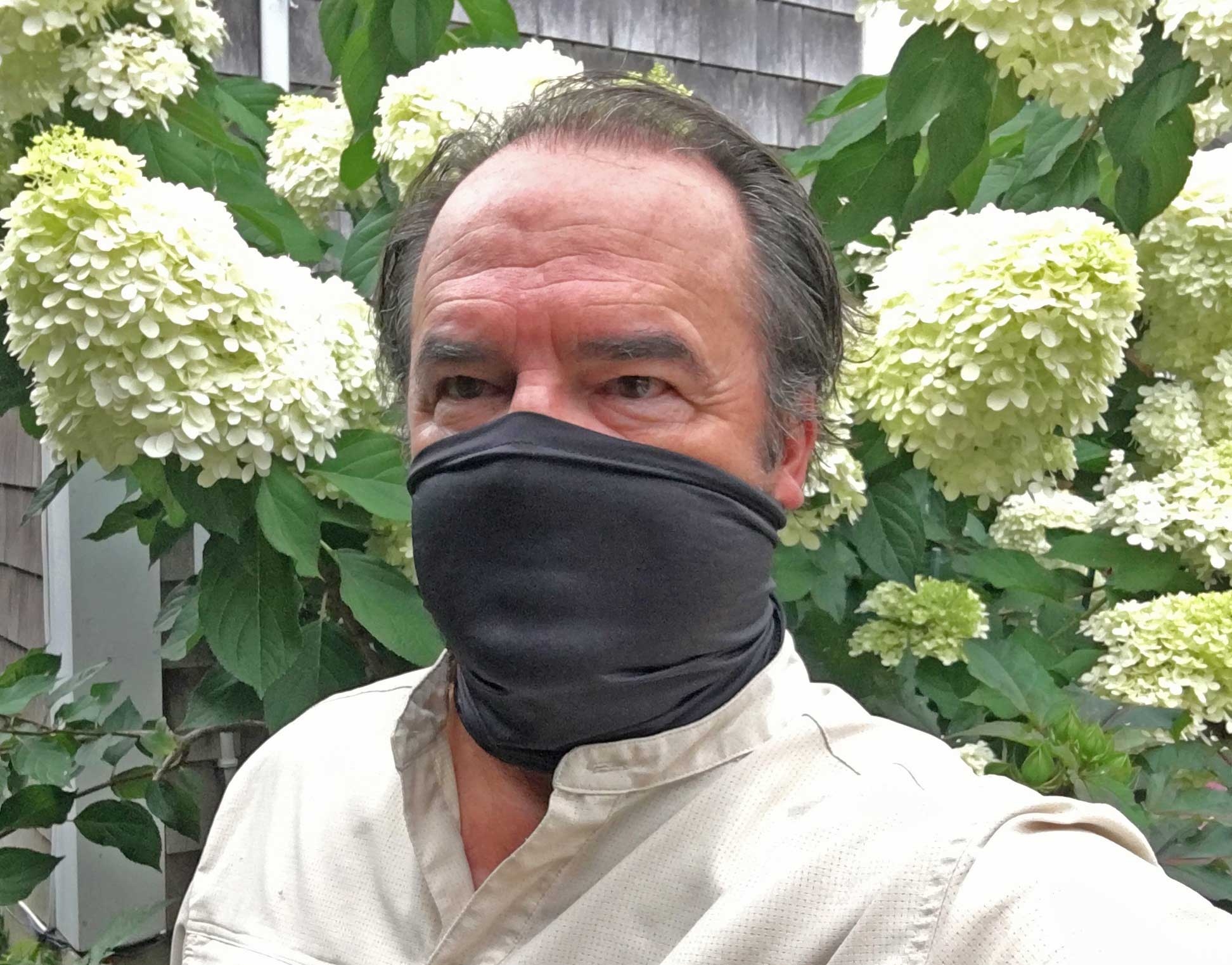 Safe Plus Face Large Black Neck Face Safe Gaiter, 9 x 9 x 15 inch