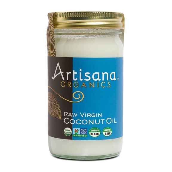 Artisana Organics Raw Virgin Coconut Oil, 14 Ounce -- 6 per case