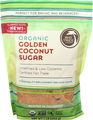 Big Tree Farms Organic Golden Coconut Sugar, 16 Ounce -- 6 per case