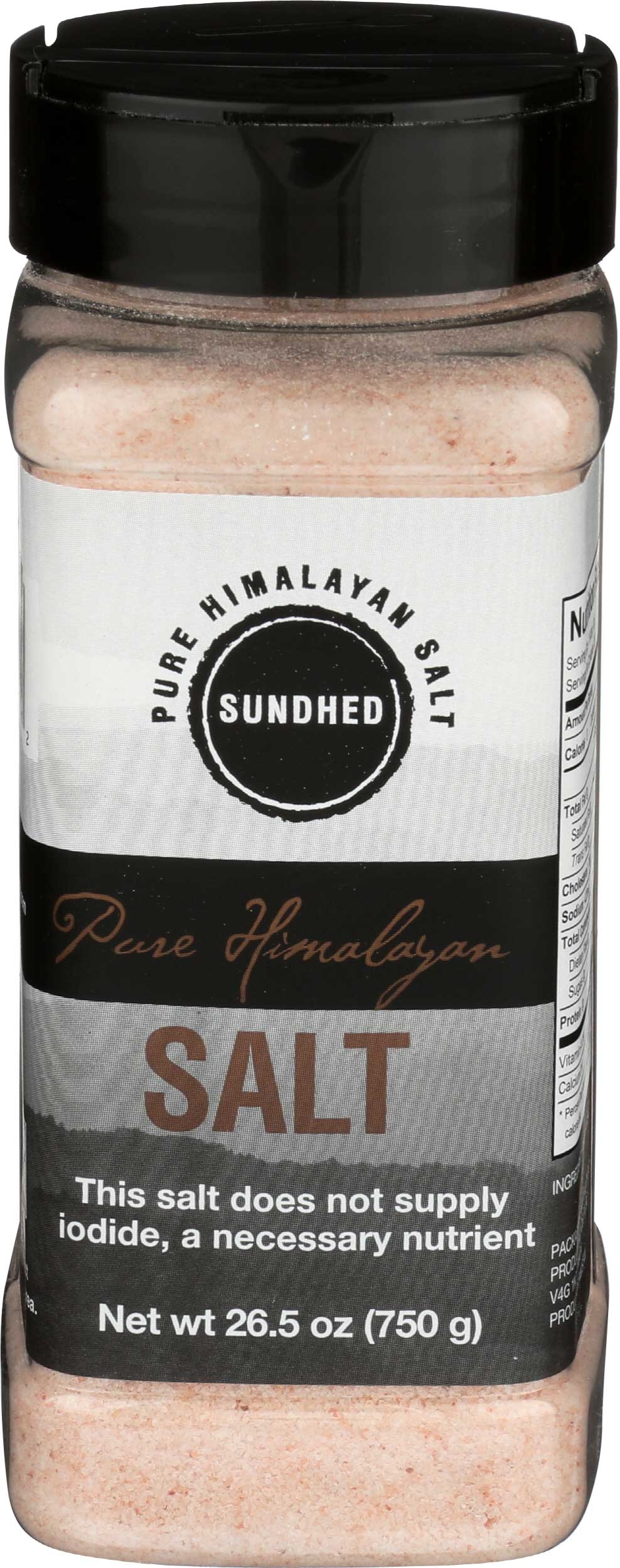 Sundhed Fine Pure Himalayan Salt, 26.5 Ounce Jar -- 6 per case