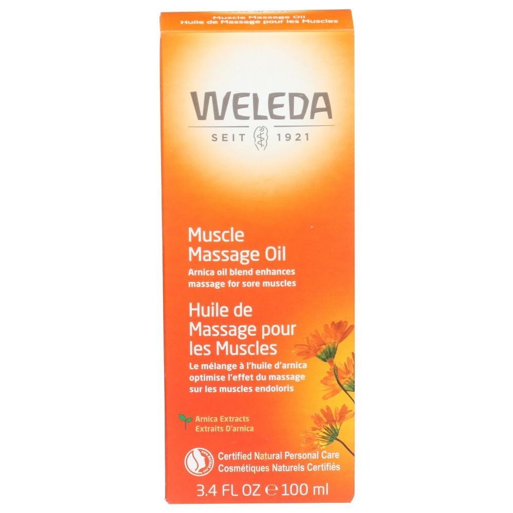 Weleda Arnica Massage Oil, 3.4 Ounce