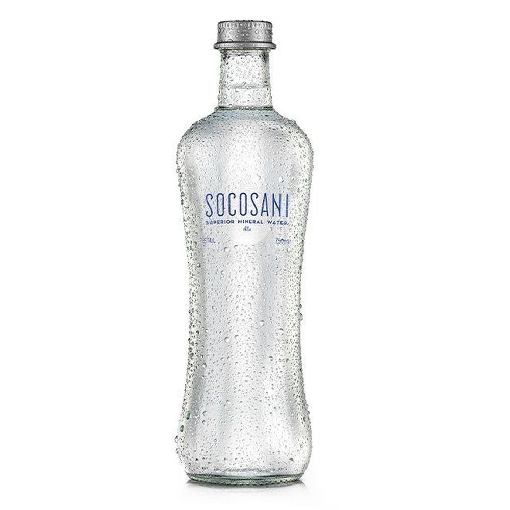 Socosani Still Mineral Water, 750 Milliliter Glass Bottle -- 12 per case