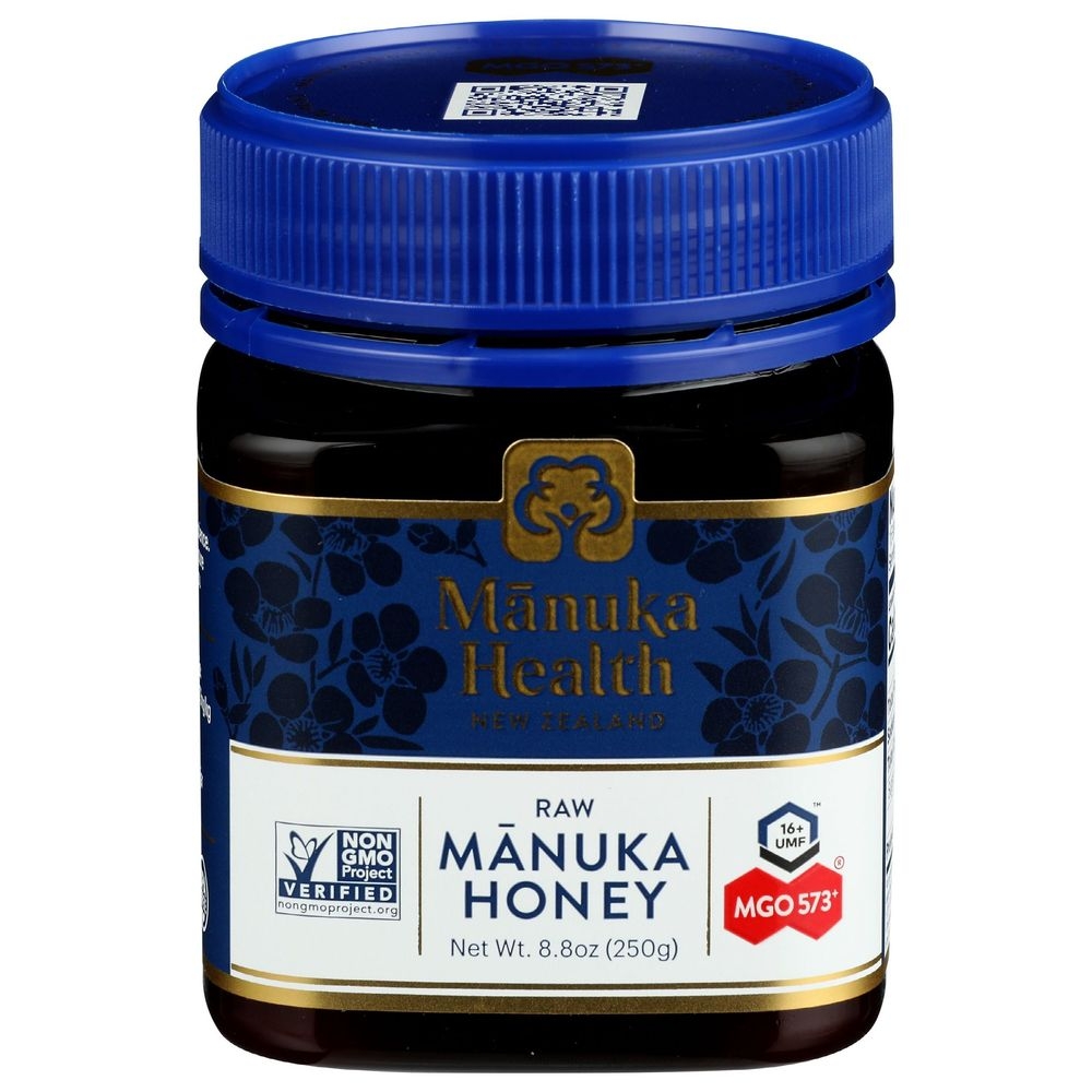 Manuka Health MGO 573 Plus Raw Manuka Honey, 8.8 Ounce