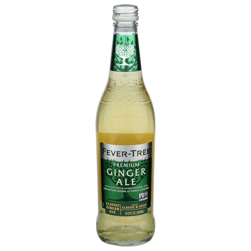 Fever Tree Premium Ginger Ale Soda, 16.9 Fluid Ounce -- 8 per case