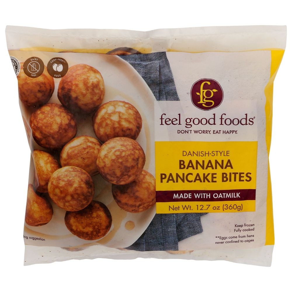 Feel Good Foods Banana Pancake Bites, 12.7 Ounce -- 8 per case
