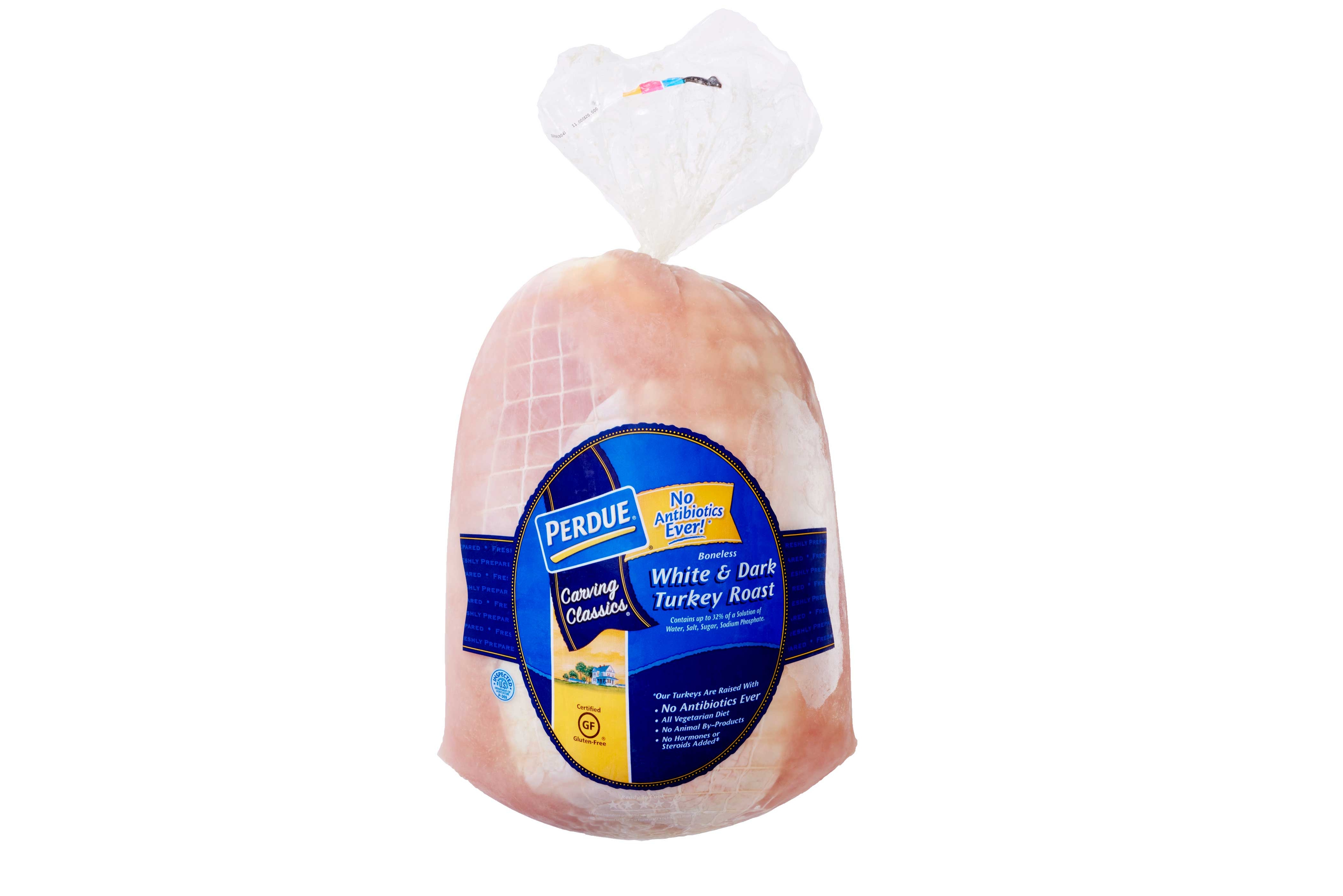 Perdue Farms Ready to Cook White and Dark Turkey Roast, 10 Pound -- 2 per case.