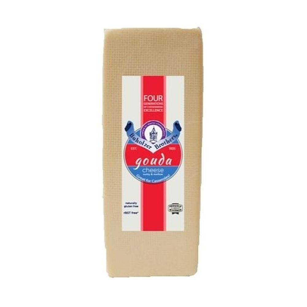 Buholzer Brothers Gouda Cheese, 6 Pound -- 2 per case