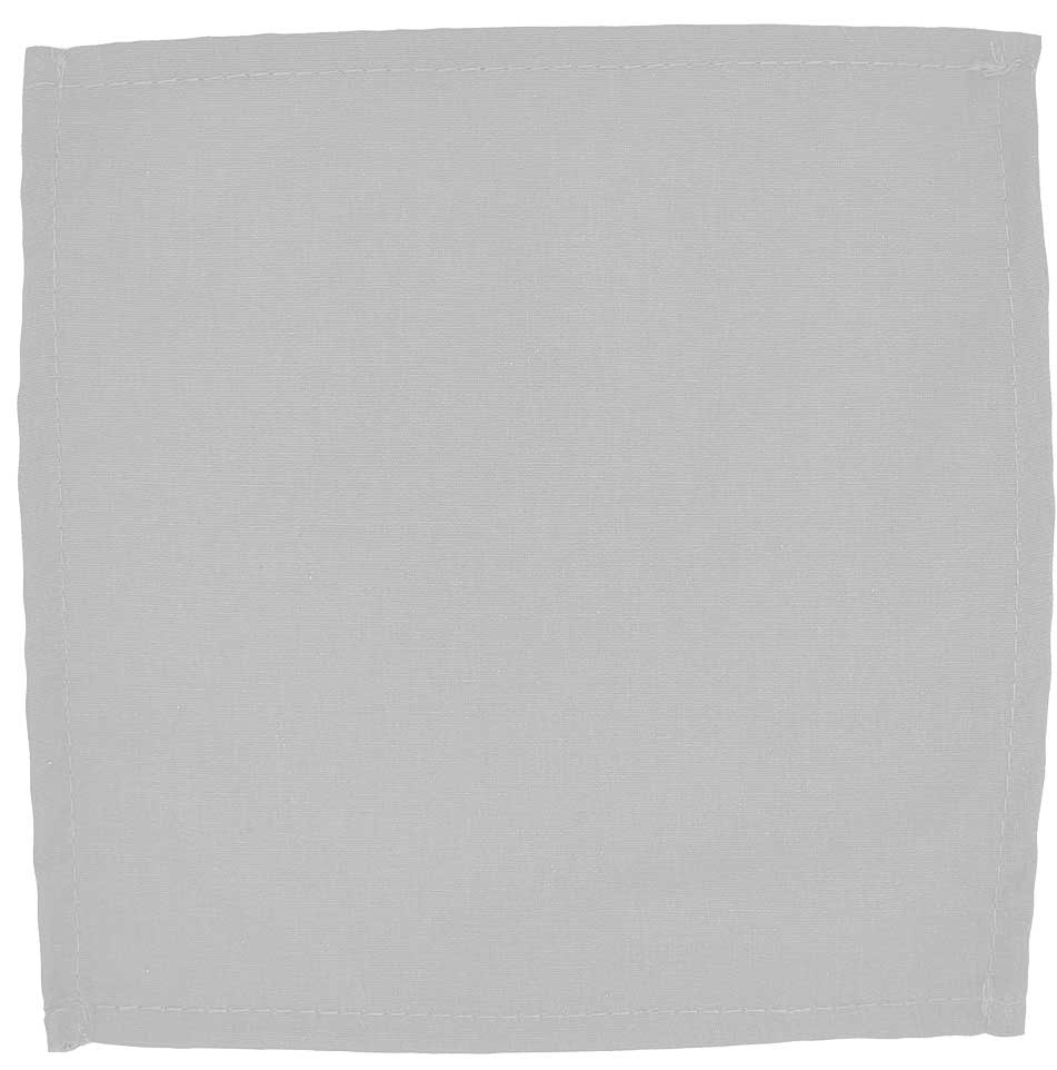 Intedge White Poly/Cotton Dinner Napkin, 22 x 22 inch -- 12 per case
