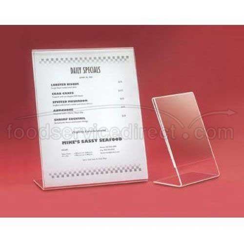 Cal-Mil Classic Easel Tabletop Cardholder, 5 1/2 x 3 1/2 inch -- 24 per case