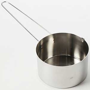 American Metalcraft Stainless Steel 1 3/4 Cup Measuring Cup with 6 inch Handle
