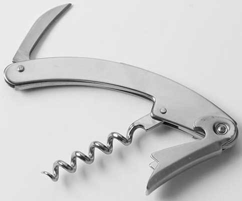 American Metalcraft 18-8 Stainless Steel Waiters Corkscrew