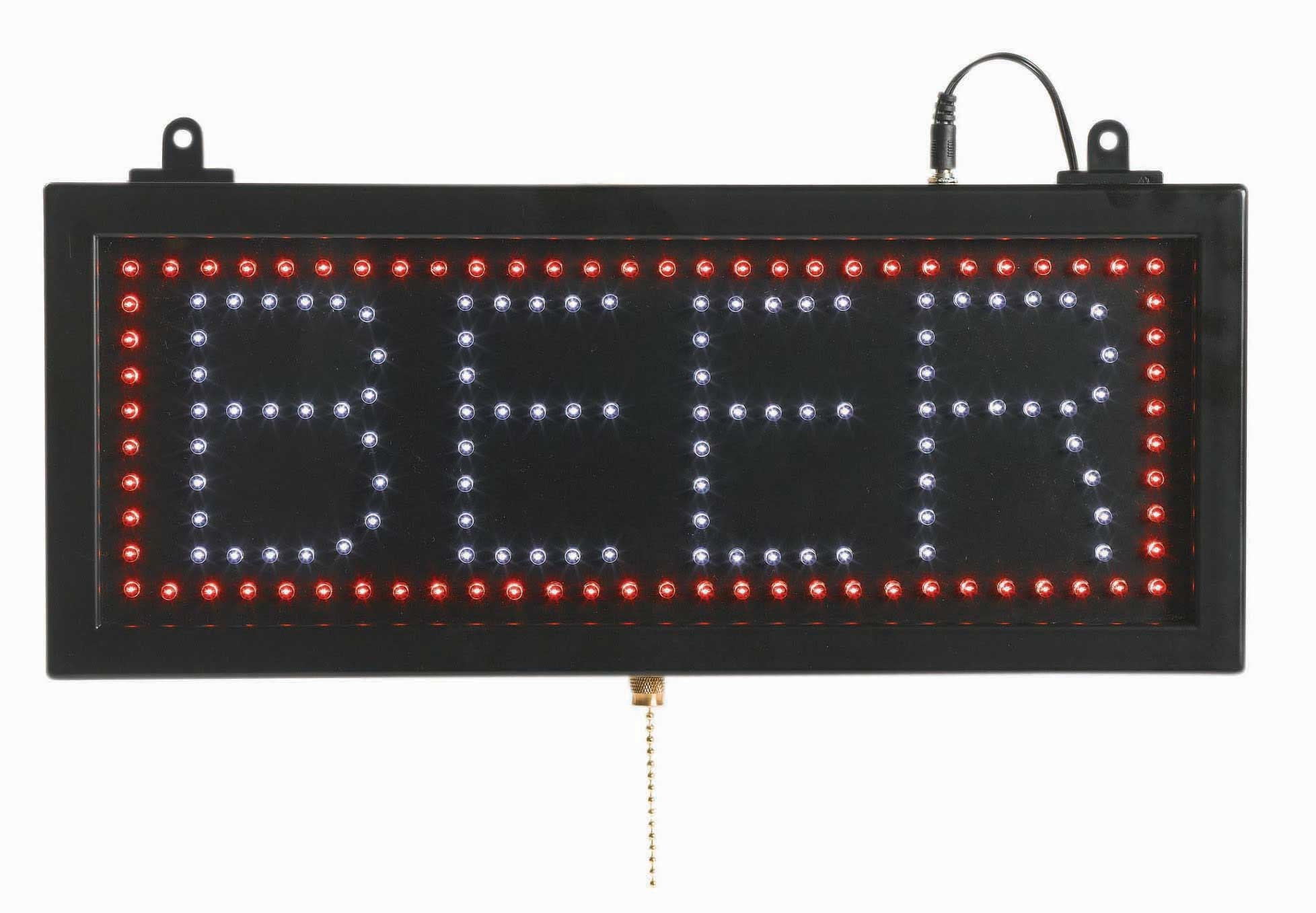 Aarco Black High Visibility Small Beer LED Sign, 6 3/4 x 16 1/8 inch