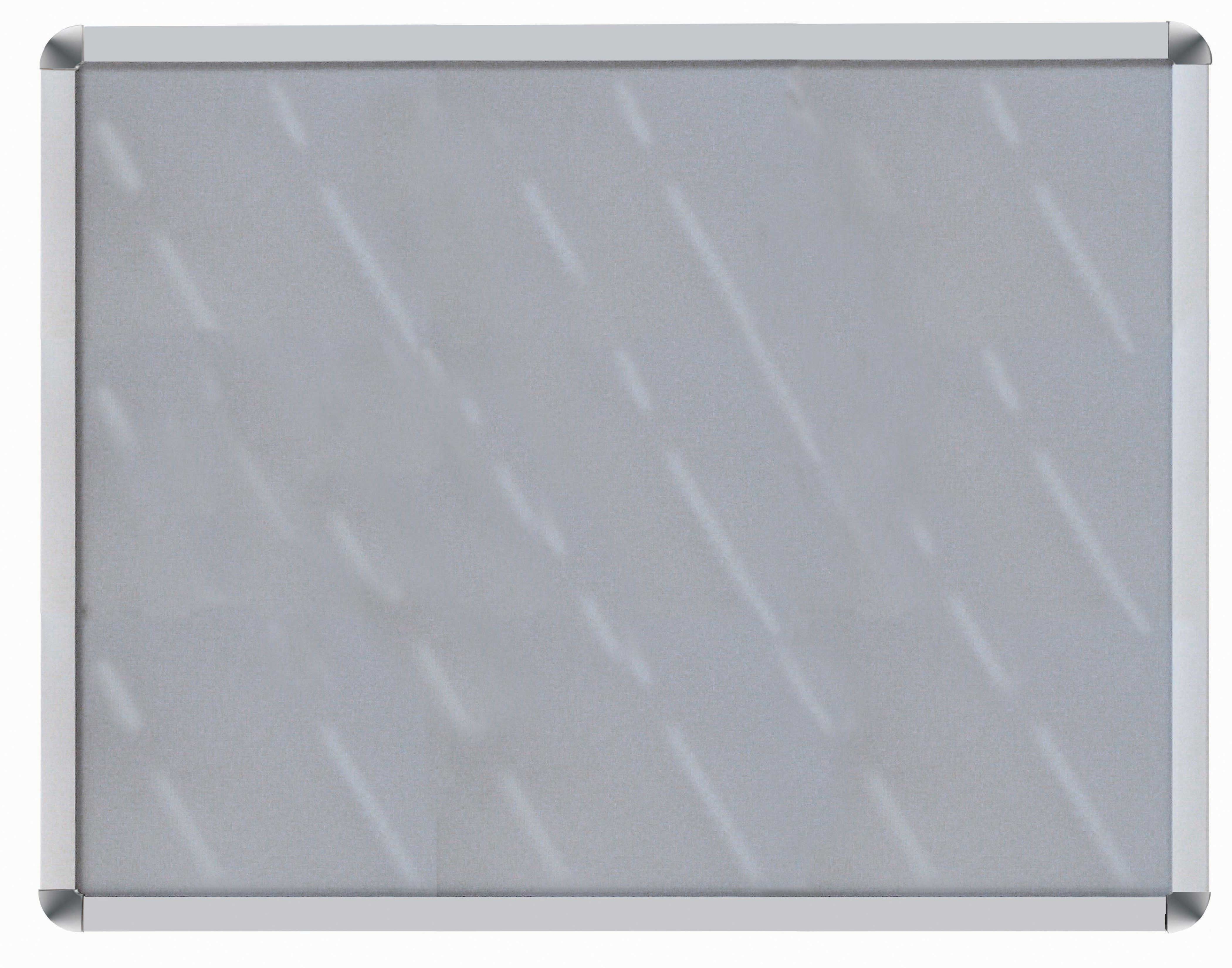 Aarco Satin Aluminum EZ Open Deluxe Snap Frame, 22 x 28 inch