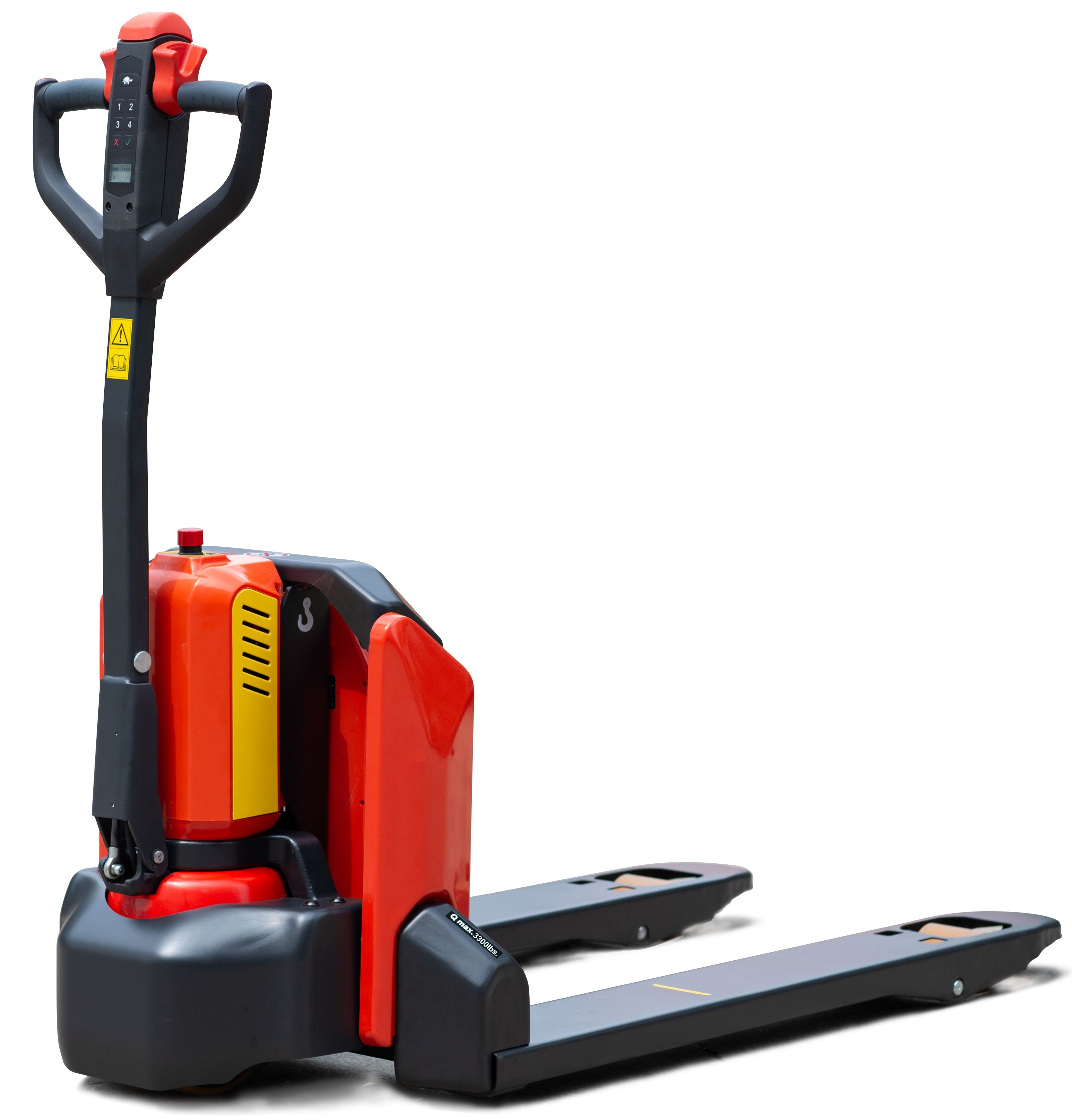 Ballymore Newest Technology Lithium Battery Powered Pallet Truck, 3300 Pound.
