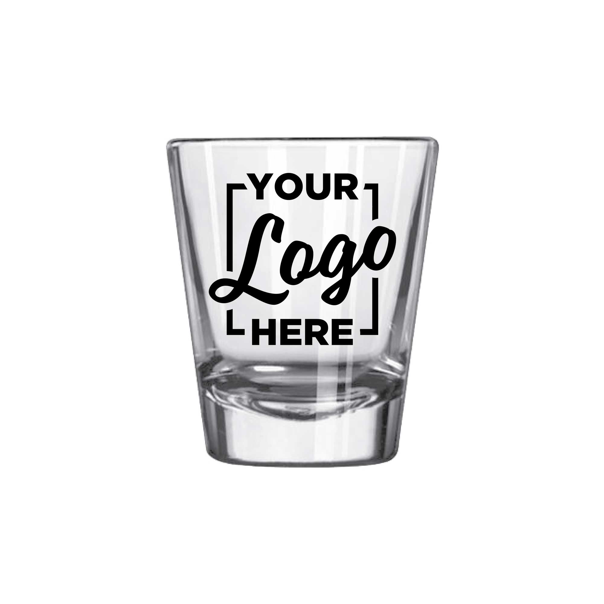 Libbey L5114 Shot Glass with 1 COLOR Custom Logo, 1.75 Ounce Capacity -- 144 per case
