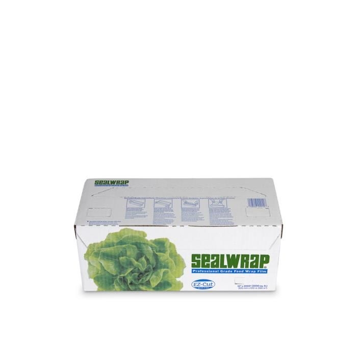 Berry SealWrap Food Wrap with EZ-Cut Serrated Blade, 12 inch x 2000 Feet