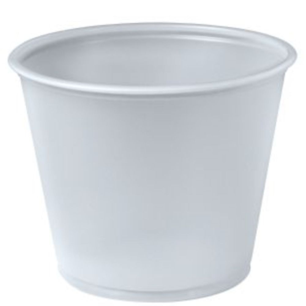 Solo Polystyrene Translucent Souffle Cup, 5.5 Ounce -- 2500 per case