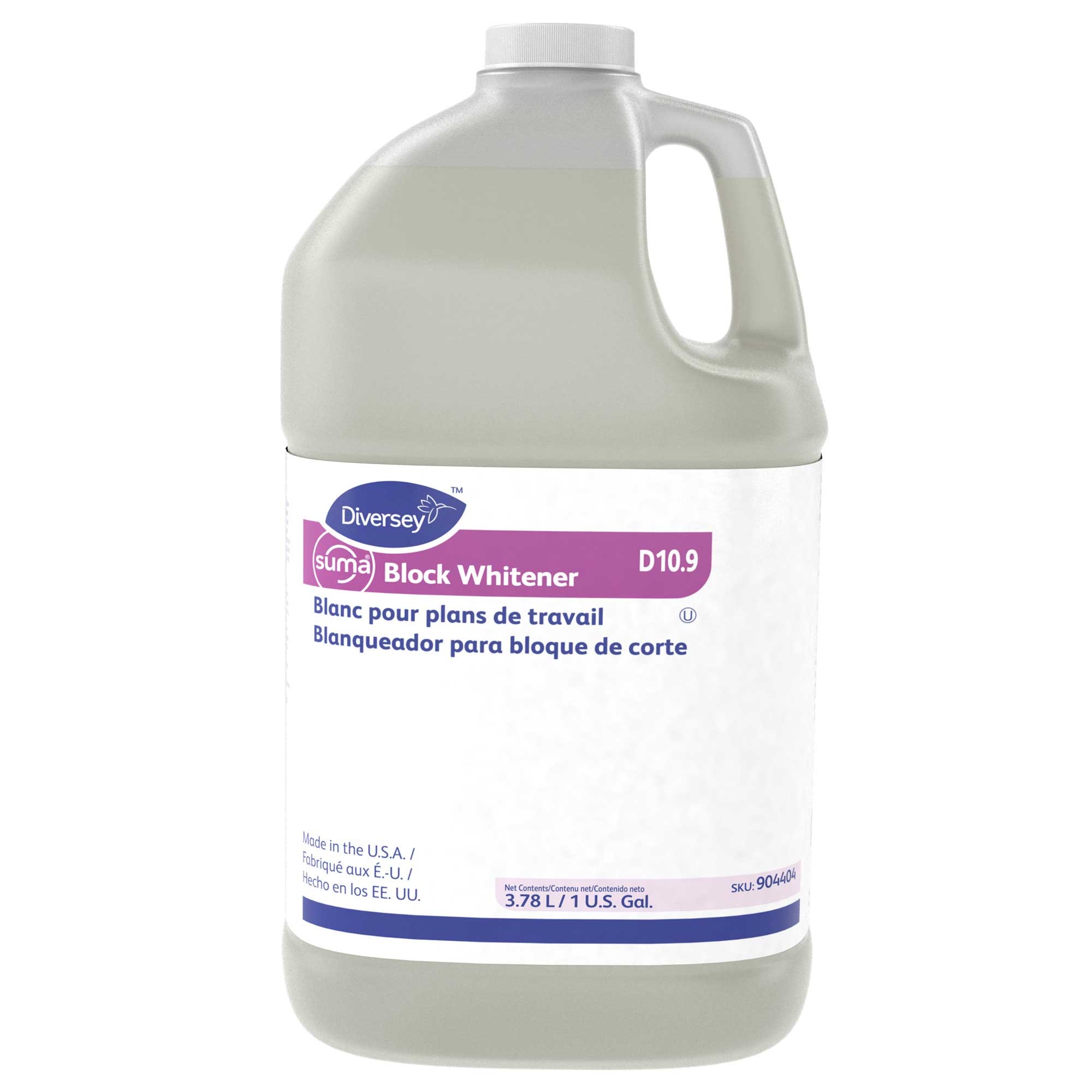 Diversey Suma Yellow Block Whitener, 1 Gallon -- 4 per case