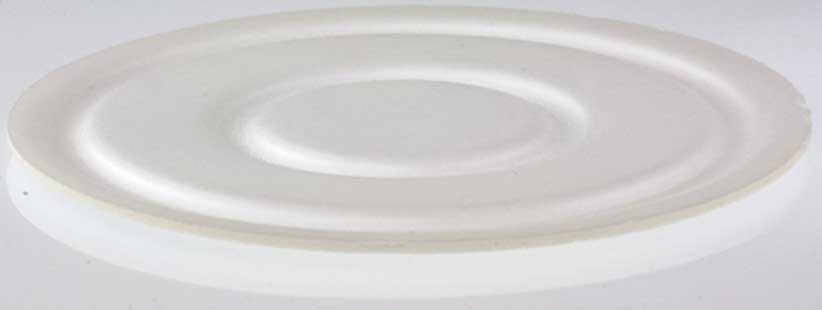 Pactiv White Polystyrene Round Cake Circle, 9 inch -- 500 per case