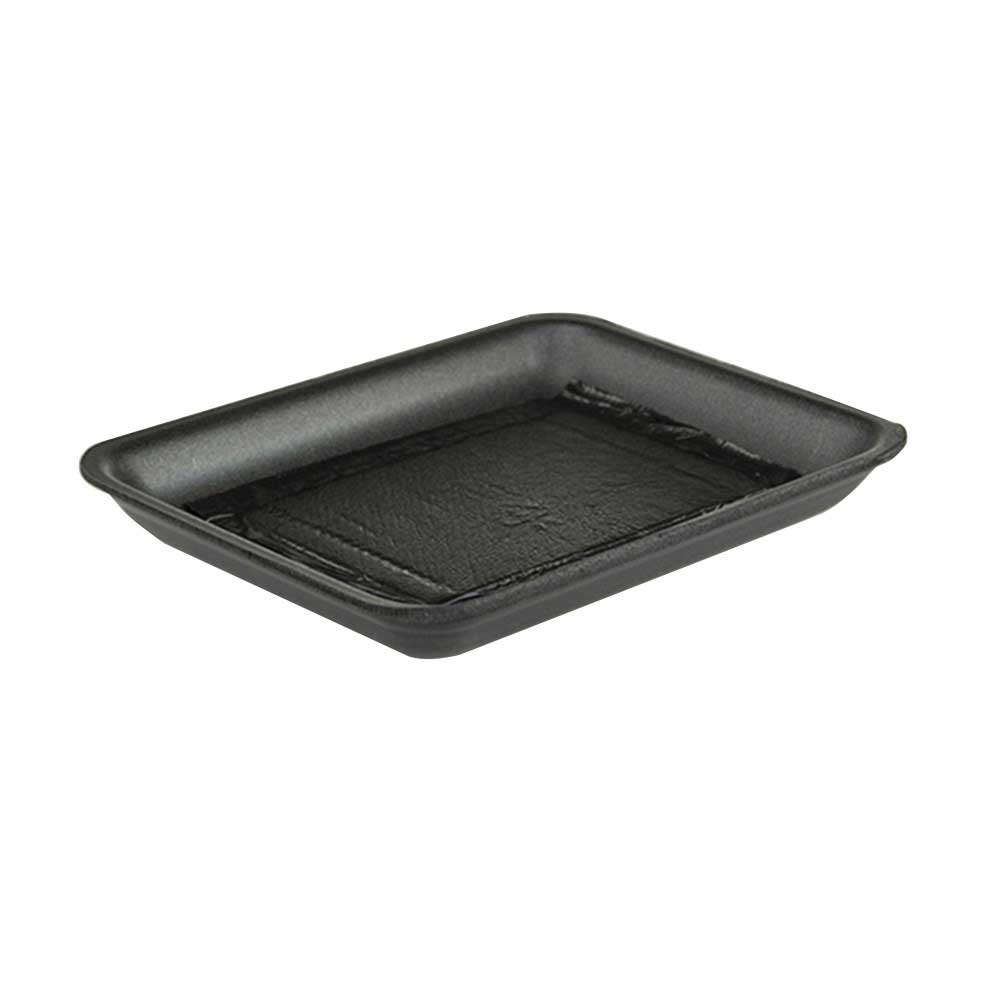 Pactiv 4P EPS Black Padded Tray -- 300 per case