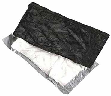 Novipax Dri-Loc Black/White Absorbent Pad, 4 x 7 inch -- 2000 per case
