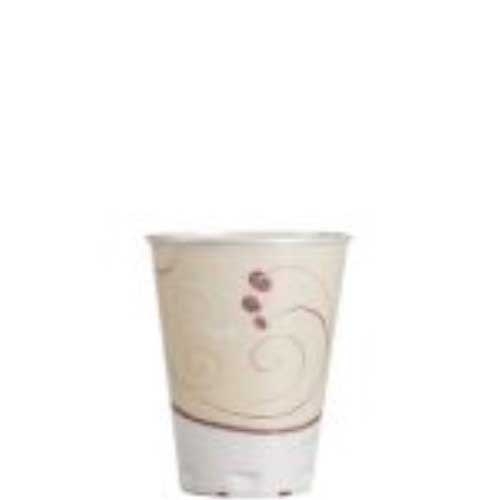 Solo White EPS Round Insulated Hot/Cold Cup, 12 Ounce Capacity -- 1000 per case