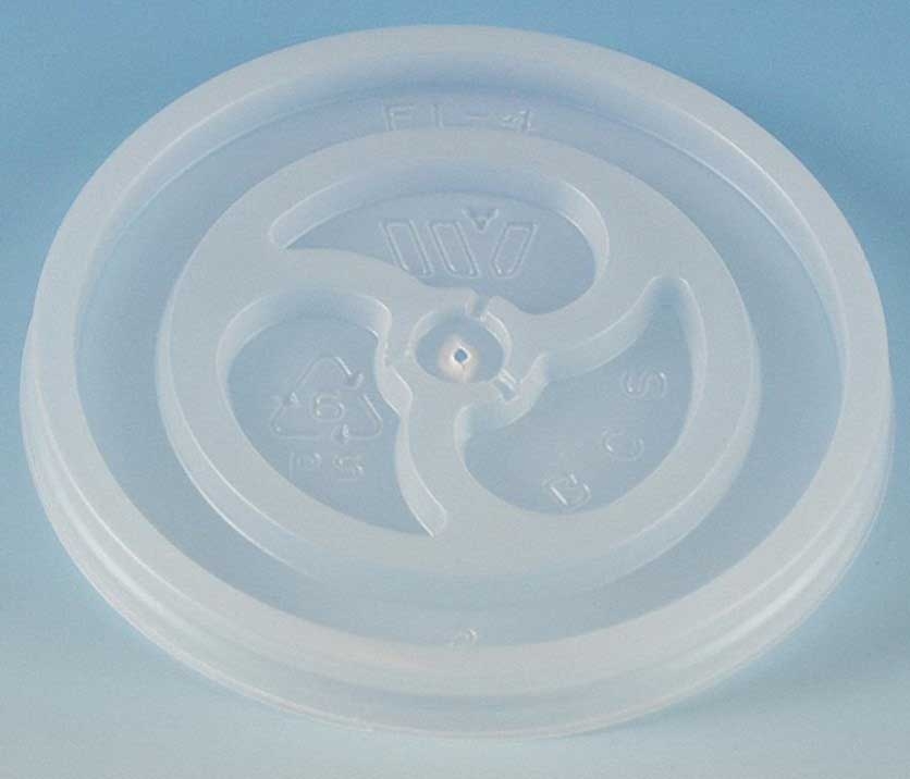 WinCup Handi-Kup Translucent Vented Lid for 4 Ounce Hot Cup -- 1000 per case