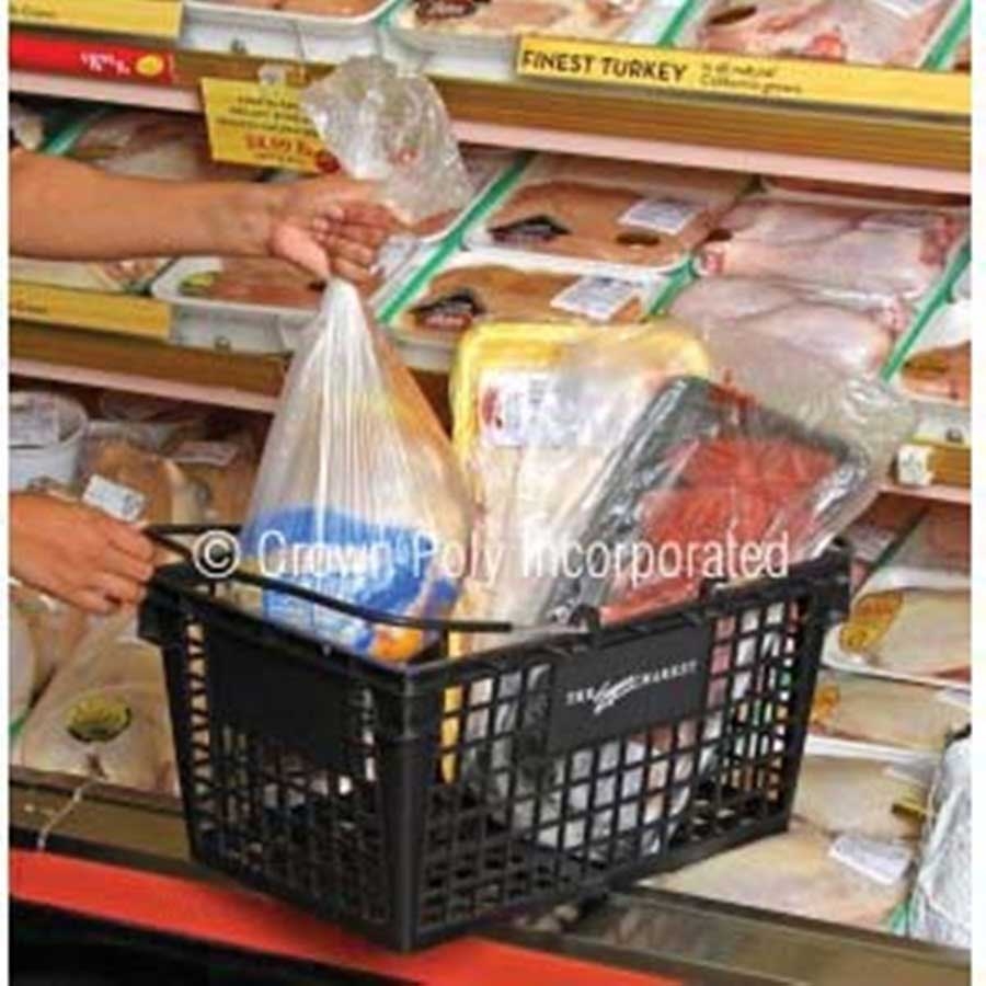 Crown Poly Pull N Pak Meat Safe Handling Roll Bag, 15 x 20 inch -- 3000 per case