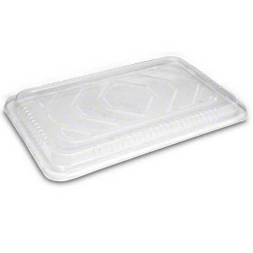 HFA Clear Aluminum Low Dome Lid for Steam Table Pan -- 50 per case