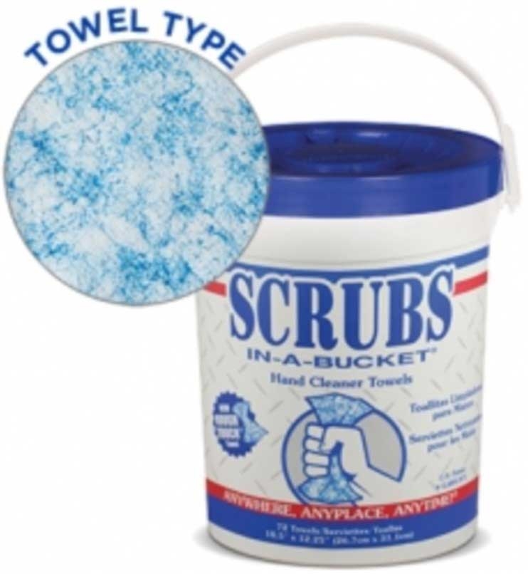 Scrubs Heavy Duty Hand Cleaner Towels -- 432 per case