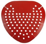 Fresh Red Cherry Deodorant Urinal Screen, 7.63 x 7.25 x 0.06 inch -- 12 per case.