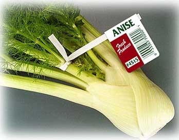 T and T Industries Twist-Ems PLU 4515 Green Anise Paper Twist Ties, 3/8 x 18 inch -- 1000 per case