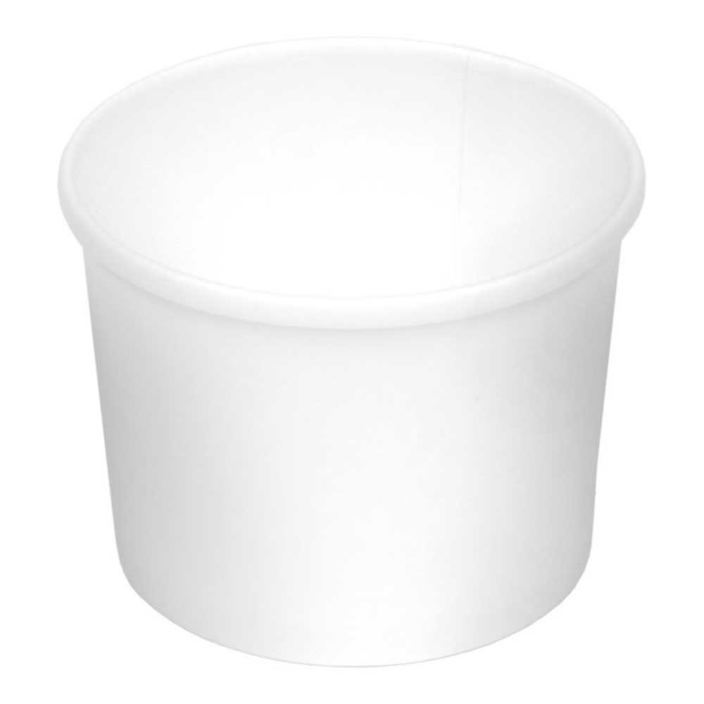 Inno-Pak White SBS Paper Soup Cup, 12 Ounce -- 500 per case