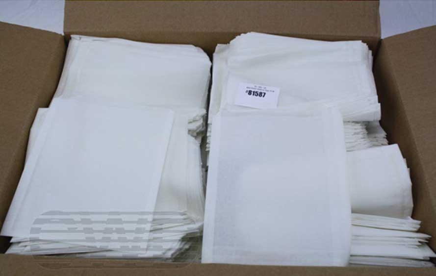 Mcnairn Packaging Dry Wax Sandwich Bag, 6 x 0.75 x 6.75 inch -- 2000 per case