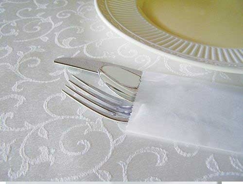 Mcnairn Packaging Number 25 Bleached Kraft Silverware Bag, 2.75 x 10 inch -- 2000 per case