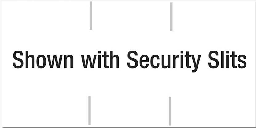 Avery Dennison Monarch 1110 Stock Solid White Blank Labels, 0.733 x 0.380 inch -- 17000 per case