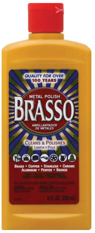 Brasso Multi Purpose Metal Polish, 8 Ounce -- 8 per case