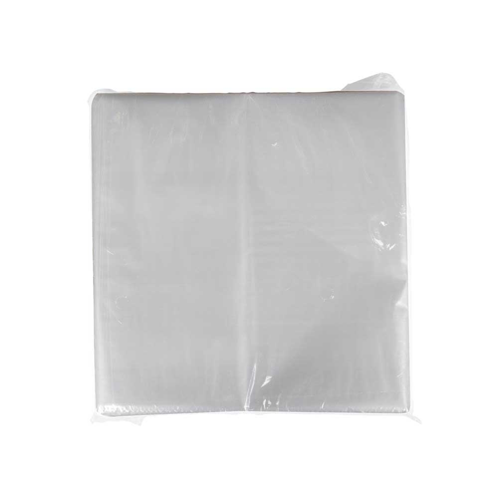 Saneck International Clear Wings Prep Bag, 9 x 9 inch -- 1000 per case