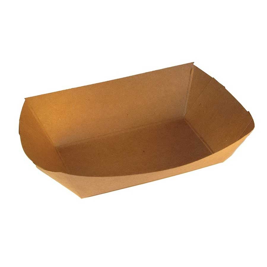 Specialty Quality Packaging #500 Kraft Paper Food Tray, 5 Pound Capacity -- 500 per case